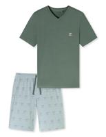 Schiesser Schiesser Pyjama Short khaki 182609 52/L - thumbnail