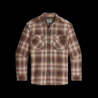 Royal Robbins Snowcap Lined Flannel L/S Shirt Heren Seal Brown Tioga Pld XXL - thumbnail