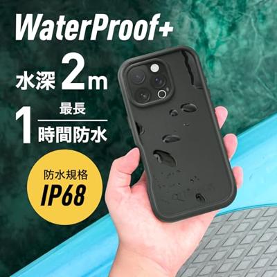 Otterbox Fre Series Backcover Apple iPhone 16 Pro Zwart MagSafe compatible, Waterdicht Otterbox Fre Series Backcover Apple iPhone 16 Pro Zwart MagSafe compatible, Waterdicht
