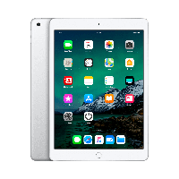 Refurbished iPad 2019 128 GB 4G Zilver Licht gebruikt - thumbnail