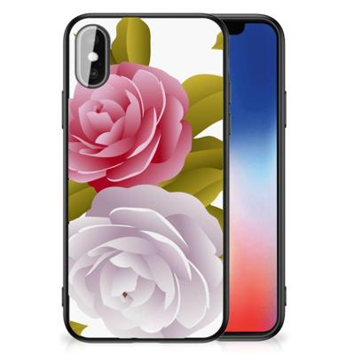 iPhone X | Xs Bloemen Hoesje Roses