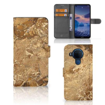 Nokia 5.4 | Bookcase | Marmer Creme