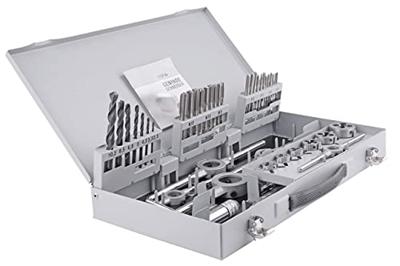 GSR 00708080 Schroefdraadsnijderset 45-delig HSS-G Metrisch M3 - M12 GSR 00708080 Schroefdraadsnijderset 45-delig HSS-G Metrisch M3 - M12