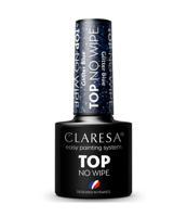 Claresa top coat no wipe glitter blue 5ml - thumbnail