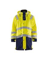 Blåkläder Regenjas High-Vis LEVEL 3 43262005 | High-Vis Geel/Marineblauw | Maat M - 7330509570128 - thumbnail