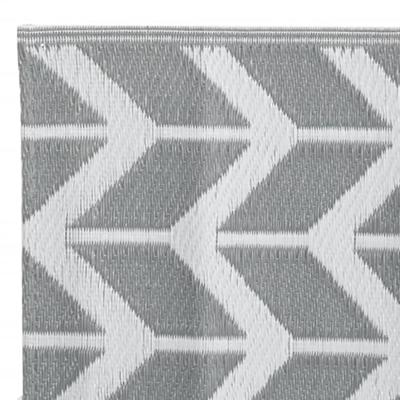 VidaXL Buitenkleed arakil 80x250 cm pp grijs