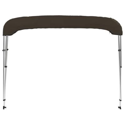 VidaXL Biminitop 3 bogen 183x180x137 cm zwart