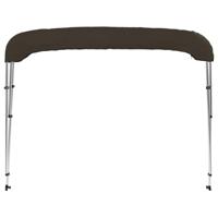 VidaXL Biminitop 3 bogen 183x180x137 cm zwart - thumbnail