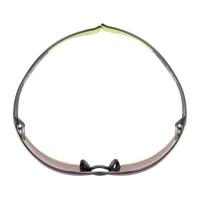 3M SecureFit 400 SF410AS Veiligheidsbril Zwart, Groen - thumbnail