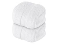 LIVARNO home 2 gastendoekjes (Wit) - thumbnail