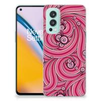 OnePlus Nord 2 5G | Hoesje maken | Swirl Pink - thumbnail