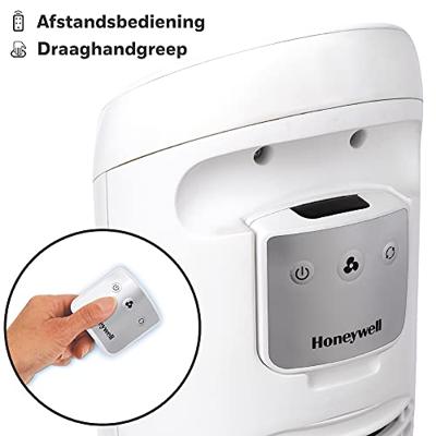 Honeywell HYF260E4 Torenventilator 23 W (Ø x h) 25 cm x 1020 mm Wit LED-display, Dimbaar, Met afstandsbediening, Oscillerend, Timer Honeywell HYF260E4 Torenventilator 23 W (Ø x h) 25 cm x 1020 mm Wit LED-display, Dimbaar, Met afstandsbediening, Oscillerend, Timer