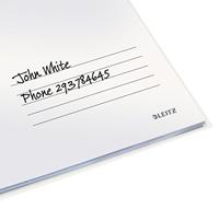 Notitieboek leitz wow a4 lijn 80v wit - thumbnail