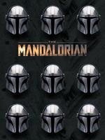 Star Wars the Mandalorian Canvas - Helmets (40x30cm) - thumbnail