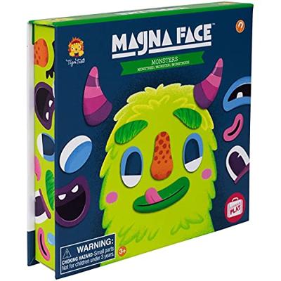Selecta Magna face - monsters magneetspel
