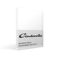 Cinderella kussenslopen basic 2 stuks wit - thumbnail