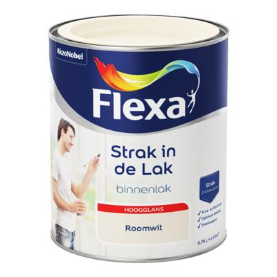Flexa Strak in de Lak Binnenlak Hoogglans - Roomwit