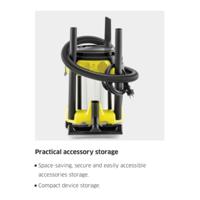 Kärcher V-15/4/18 15 l Trommelstofzuiger Droog 1000 W Stofzak - thumbnail