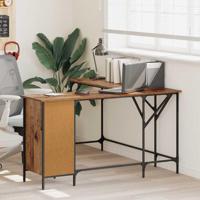 Bureau Oud Hout 141 x 141 x 75 cm Bewerkt hout - thumbnail
