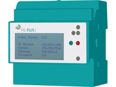 PQ Plus PQ M-Zentrale 20 Digitaal DIN-railmeetapparaat