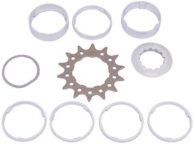 POINT steek-tandwiel set sprocket w.spacer set 14t