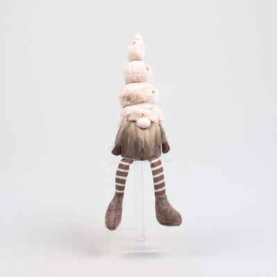 Gnoom toby met bungelbeentjes 7x7x33cm