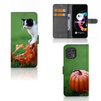 Motorola Edge 20 Lite | Telefoonhoesje | Met pasjeshouder | Kitten - thumbnail