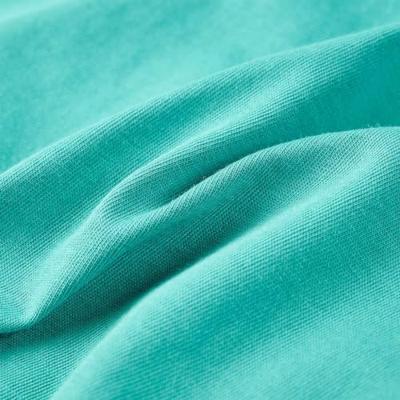Kindershirt met korte mouwen 92 donkermintkleurig Kindershirt met korte mouwen 92 donkermintkleurig