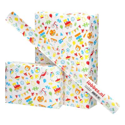 Lobbes inpakpapier speelgoed, 3 mtr