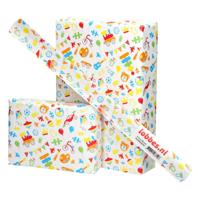 Lobbes inpakpapier speelgoed, 3 mtr - thumbnail