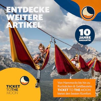 Ticket to the moon King Size Hangmat Navy Blue/Navy Blue Ticket to the moon King Size Hangmat Navy Blue/Navy Blue