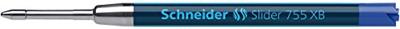 10 Schneider Slider 755 XB balpenvullingen blauw - thumbnail