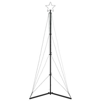 Kerstboomverlichting 363 blauwe LED's 182 cm Kerstboomverlichting 363 blauwe LED's 182 cm