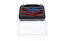 Gedore 1692275 Precisie-borgveertang set Geschikt voor borgringen Binnen- en buitenringen 12-25 mm, 19-60 mm 10-25 mm, 19-60 mm Puntvorm 90° haaks, Recht - thumbnail