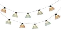 Lumineo solar stringlights lichtsnoer - meerkleurig green tone - thumbnail