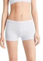 2-pak Comfort feeling katoen meisjes boxershort - - Meisjes ondergoed - Meisjes onderbroek - 128 - Wit - Onderbroek - Ondergoed - 128 - Onderbroek - thumbnail