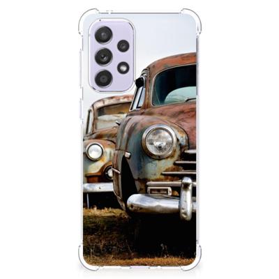 Samsung Galaxy A33 Anti-shock Hoesje met foto Vintage Auto Samsung Galaxy A33 Anti-shock Hoesje met foto Vintage Auto