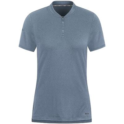 JAKO 6345D Polo Pro Casual Dames - Smokey Blue - 36