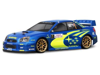 HPI - Subaru Impreza WRC 2004 Monte Carlo rally edition body shell (200mm) (17505)