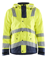 Blåkläder Regenjas gevoerd High-Vis LEVEL 2 43072003 | High-Vis Geel/Marineblauw | Maat 4XL - 7330509687888 - thumbnail