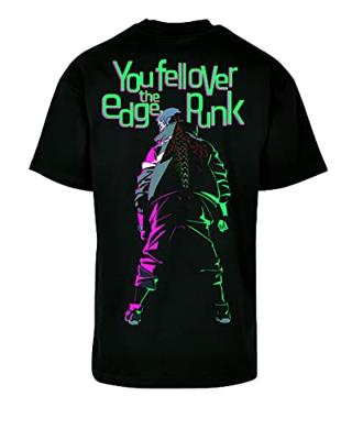Cyberpunk Edgerunners - Oversized Neon Punk T-shirt