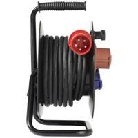 Sygonix SY-5806894 Kabelhaspel 25 m Zwart CEE-stekker 16 A 5-polig - thumbnail