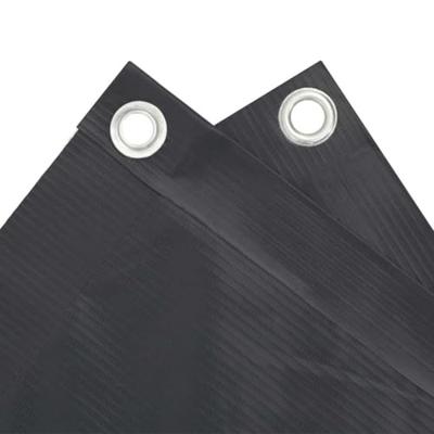 VidaXL Balkonscherm 800x75 cm pvc antracietkleurig