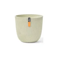 Capi Pot bol groove 21x20 - Zaagsel Beige - thumbnail