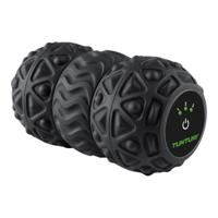 Tunturi Vibrating duo Massage Roller voor rugmassage | voetmassage | elektrische | met 3 niveau's | compact formaat | Zwart - thumbnail