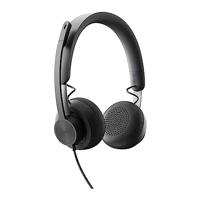Hoofdtelefoon met microfoon Logitech 981-000875 Zwart - thumbnail