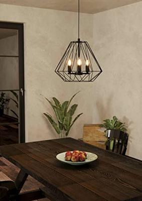 Eglo Zwarte draadlampTarle Ø 44,5 - 43845