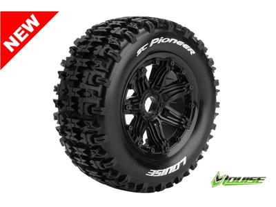 Louise SC-PIONEER Banden Set - Velgen Zwart - Hex 24mm Louise SC-PIONEER Banden Set - Velgen Zwart - Hex 24mm