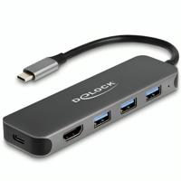 Imp Usb c naar c + a + hdmi hub - 5 poorten - thumbnail
