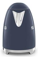 Smeg KLF03NBEU waterkoker 1,7 l 2400 W Blauw, Chroom - thumbnail